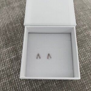 Brand New Diamond Mejuri Earrings
